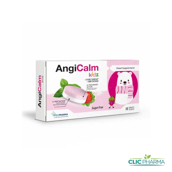 ANGICALM KIDZ SANS SUCRE (16 PASTILLES)