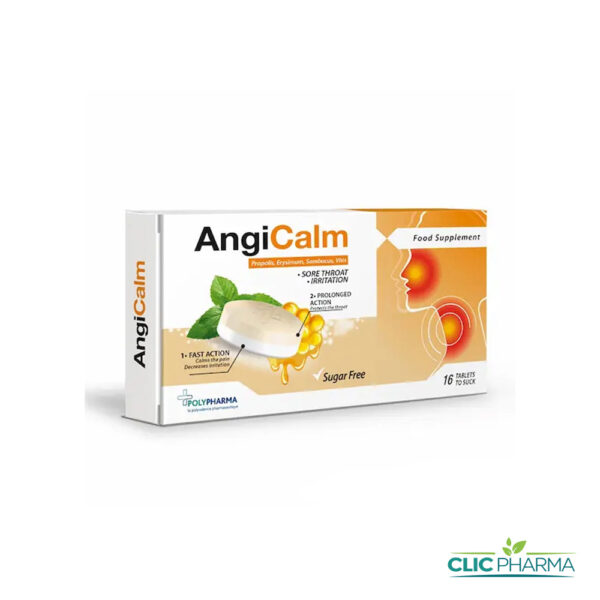 ANGICALM PROPOLIS SANS SUCRE (16 PASTILLES)