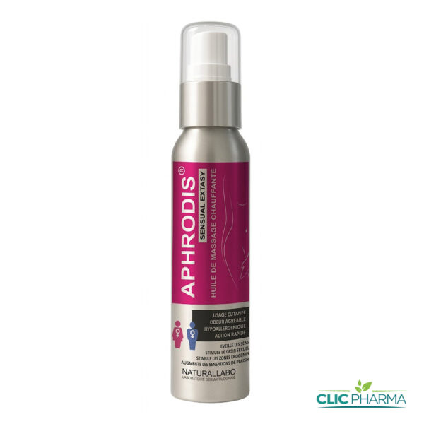 APHRODIS HUILE DE MASSAGE CHAUFFANTE 100ML