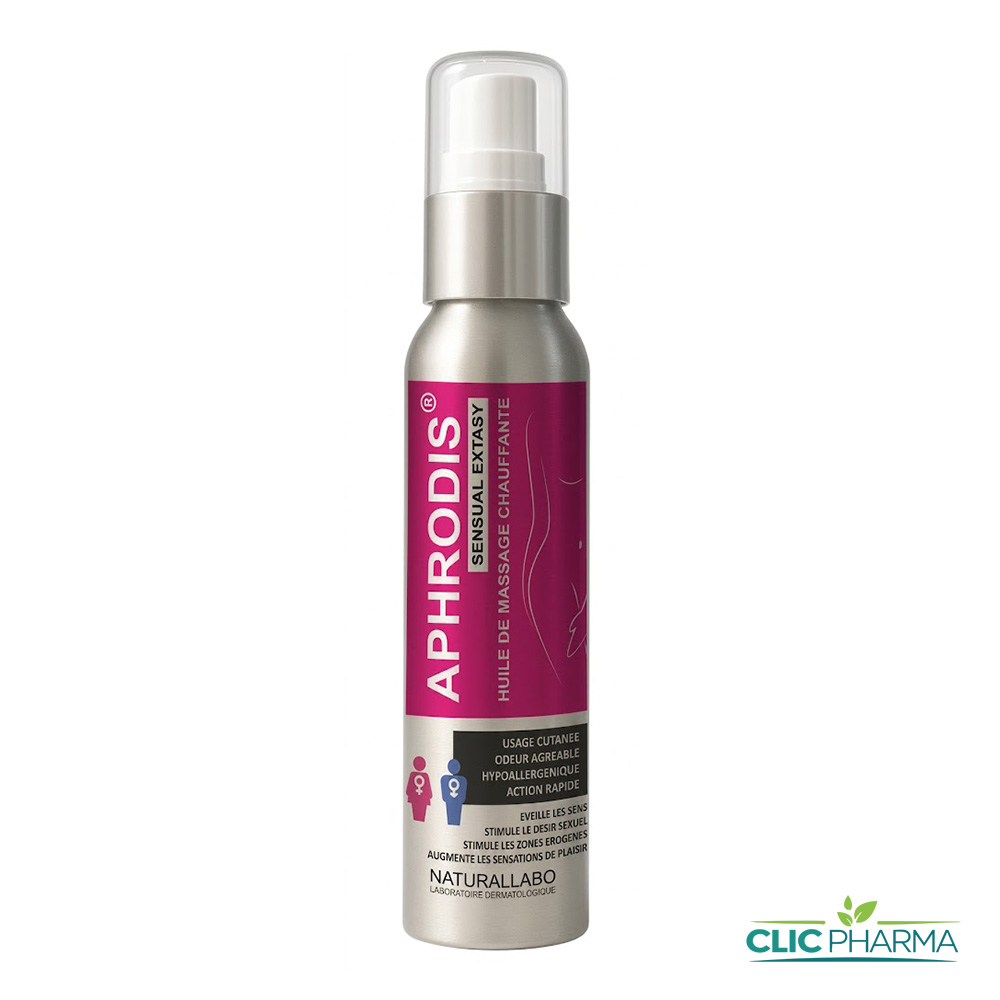 APHRODIS HUILE DE MASSAG APHRODISIAQUE 100ML