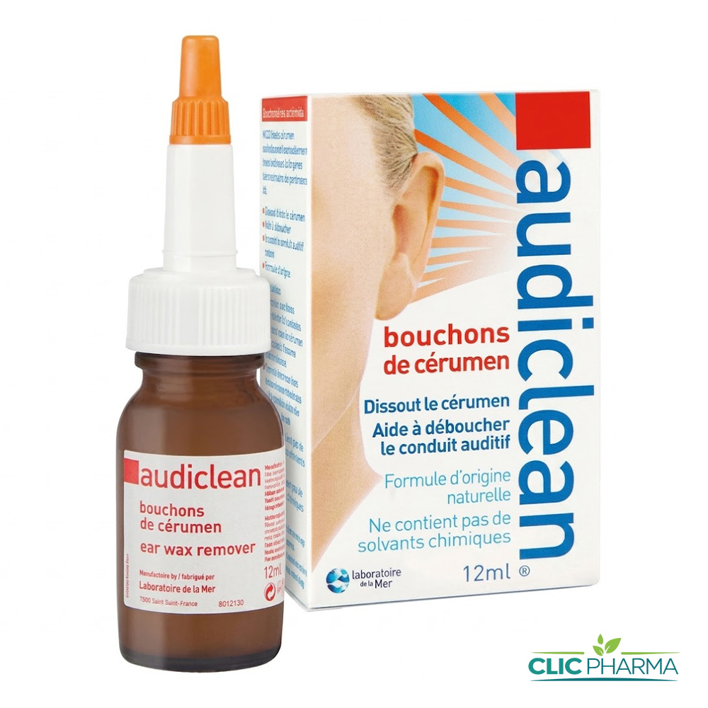 AUDICLEAN BOUCHONS DE CERUMEN 12ML