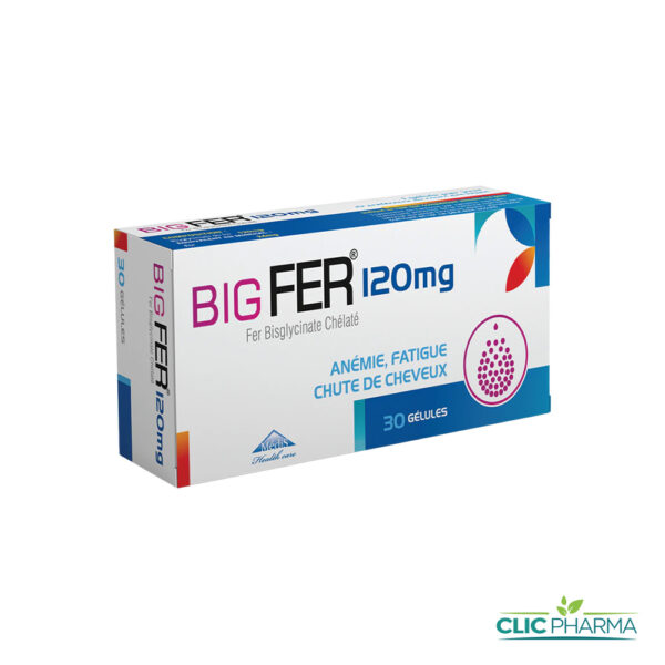 BIG FER 120mg (30 GÉLULES)