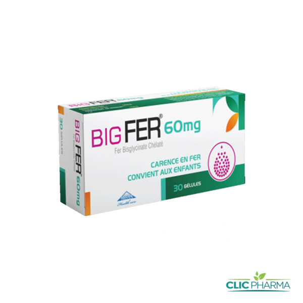 BIG FER 60mg (30 GÉLULES)