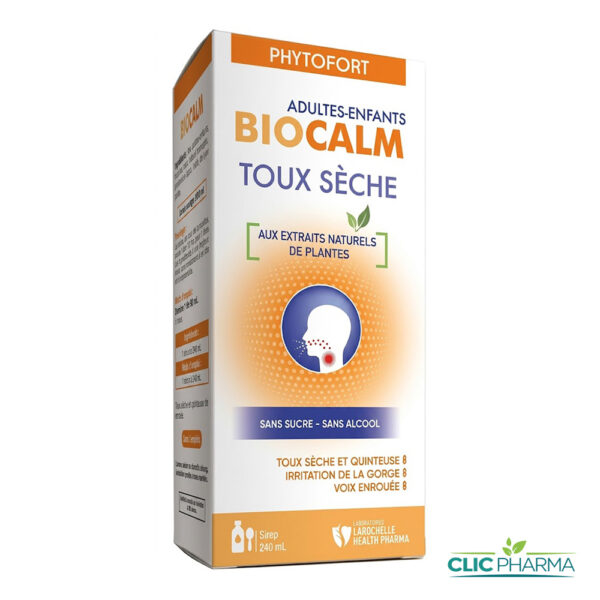 BIOCALM TOUX SECHE ENFANTS ADULTES 200ML