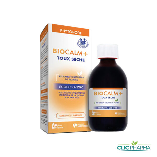 BIOCALM+ TOUX SÈCHE ENFANTS ADULTES 200ML