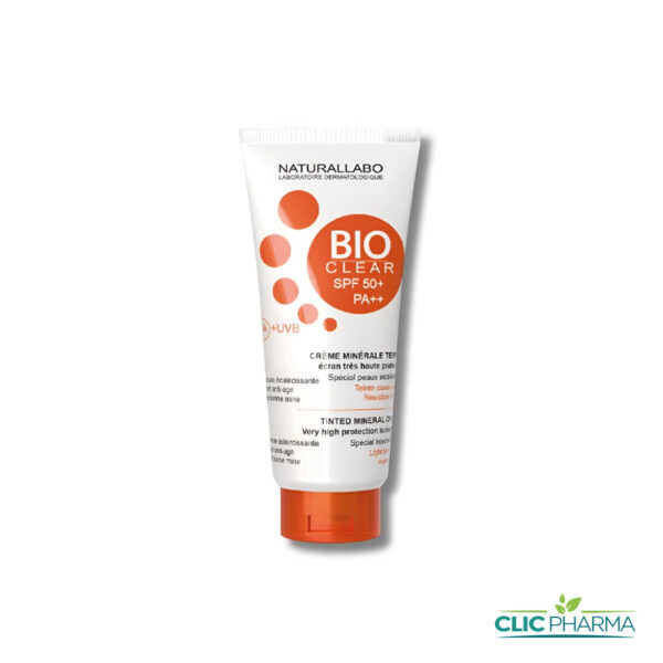 BIOCLEAR ÉCRAN MINÉRAL TEINTÉ SPF50+