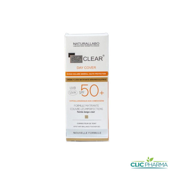 BIOCLEAR ÉCRAN TEINTÉ BEIGE CLAIR SPF50+ 30ML
