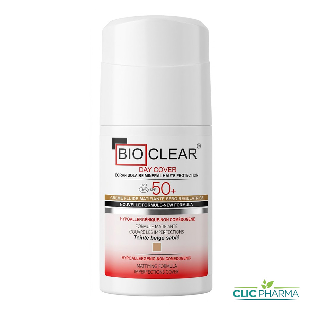 BIOCLEAR ECRAN TEINTE BEIGE SABLE SPF50+ 30ML