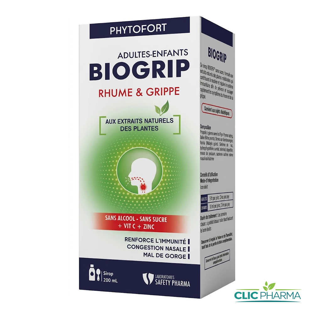 BIOGRIP ENF AD SIROP 200ML