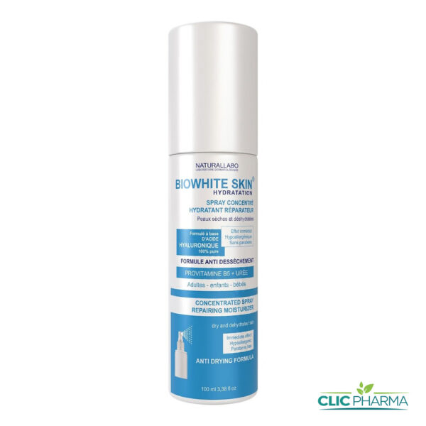 BIOWHITE SKIN SPRAY CONCENTRE HYDRATANT REPARATEUR 100ML