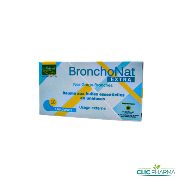BRONCHONAT EXTRA BAUME ENFANTS NEZ GORGE BRONCHES (10 UNIDOSE)