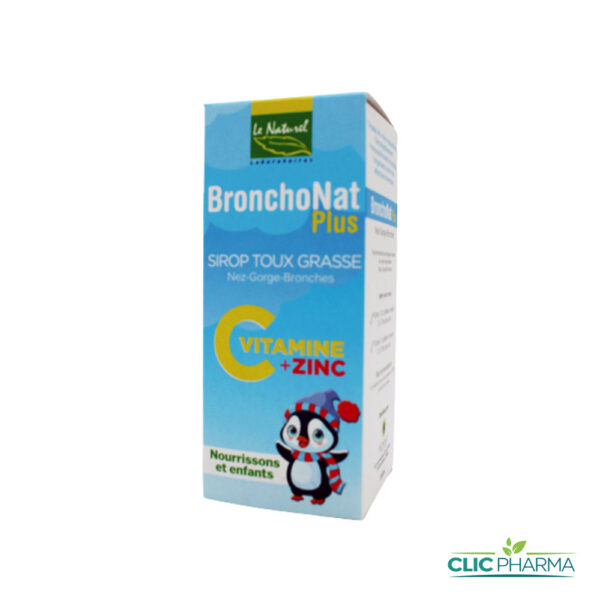 BRONCHONAT PLUS SIROP TOUX GRASSE ENFANTS ET NOURISSANTS 100ML