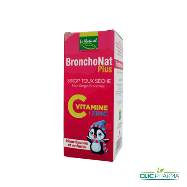 BRONCHONAT PLUS SIROP TOUX SÈCHE ENFANTS ET NOURISSANTS 100ML