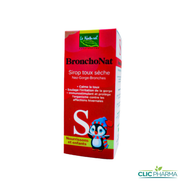BRONCHONAT S SIROP TOUX SECHE ENFANTS 100ML