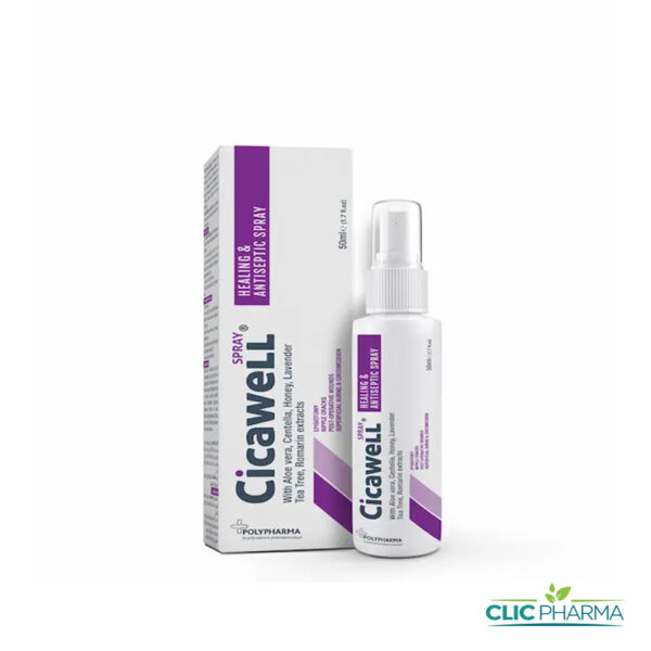 CICAWELL SPRAY CICATRISANT ANTISEPTIQUE 50 ML