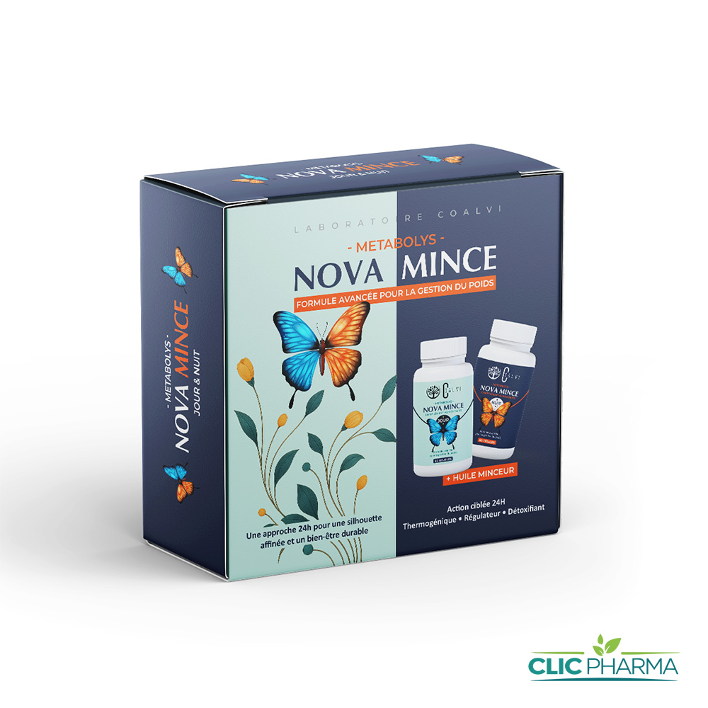 COALVI NOVA MINCE PACK JOUR + NUIT + HUILE MINCEUR