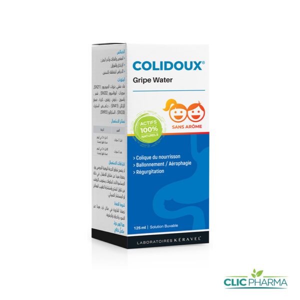 COLIDOUX SIROP BÉBÉ GRIPE WATER 125ML