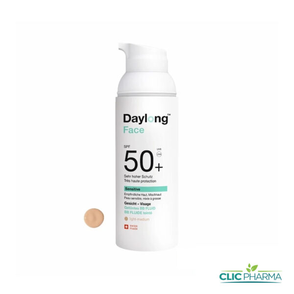 DAYLONG FACE BB FLUIDE TEINTÉE SPF50+LIGHT MEDIUM 50ML