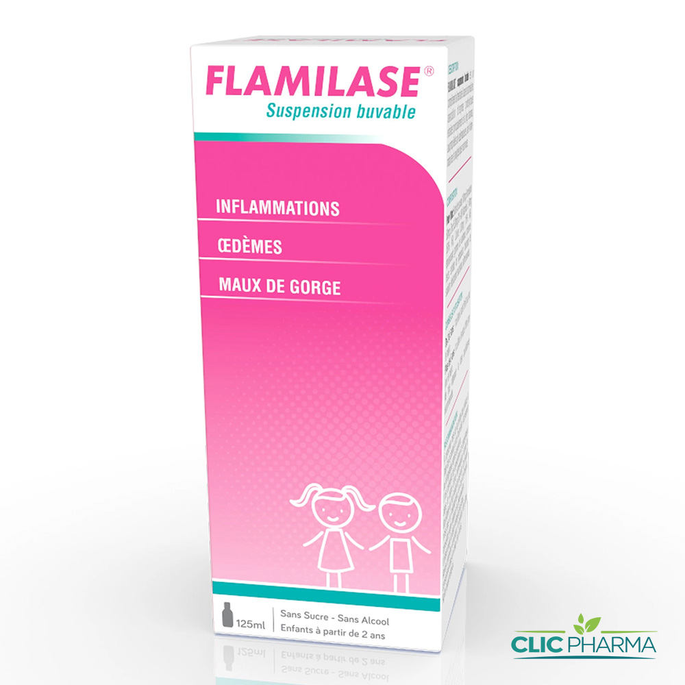 FLAMILASE MAUX GORGE 2ANS+ SIROP 125ML