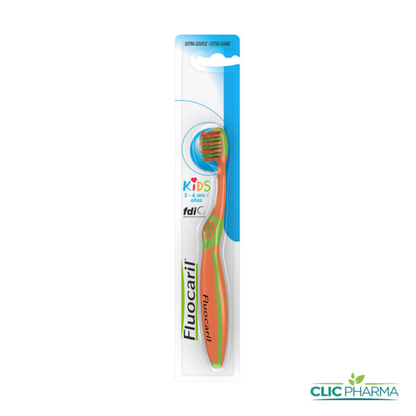 FLUOCARIL BROSSE À DENTS EXTRA SOUPLE KIDS 2-6 ANS