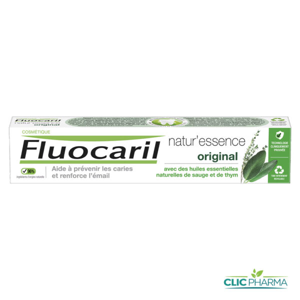 FLUOCARIL DENTIFRICE NATUR'ESSENCE PROTECTION COMPLETE 75ML