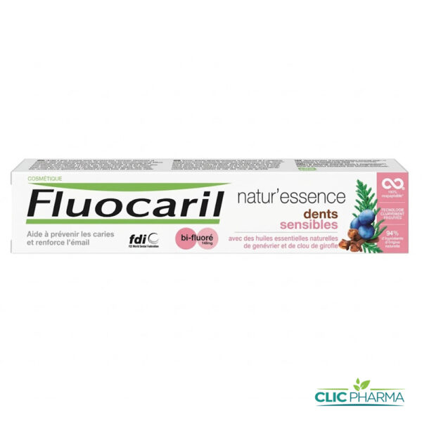 FLUOCARIL DENTIFRICE NATUR'ESSENCE DENTS SENSIBLES 75ML