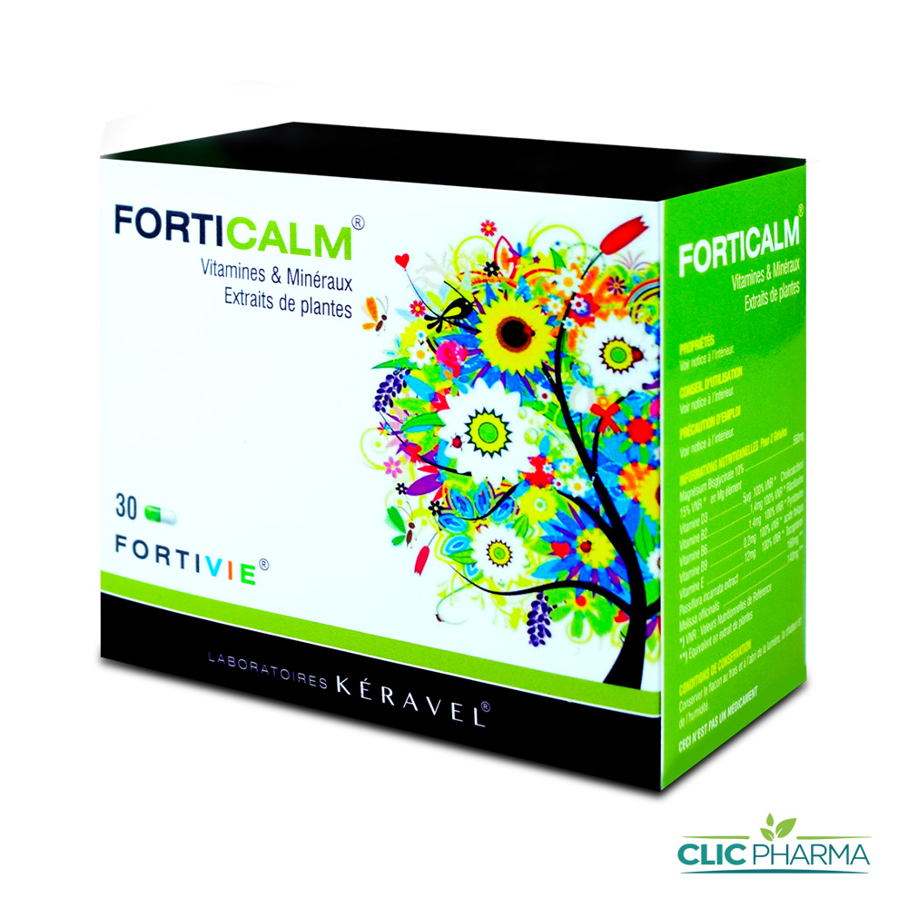 FORTICALM VITS MINERAUX GELULES B 30