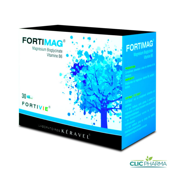 FORTIMAG MAGNESIUM + VITAMINE B6 (30 GELULES)