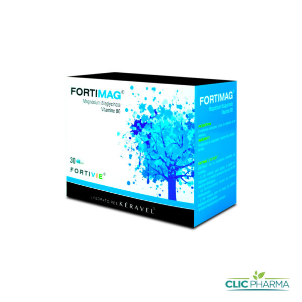 FORTIMAG MAGNÉSIUM + VITAMINE B6 (30 GÉLULES)