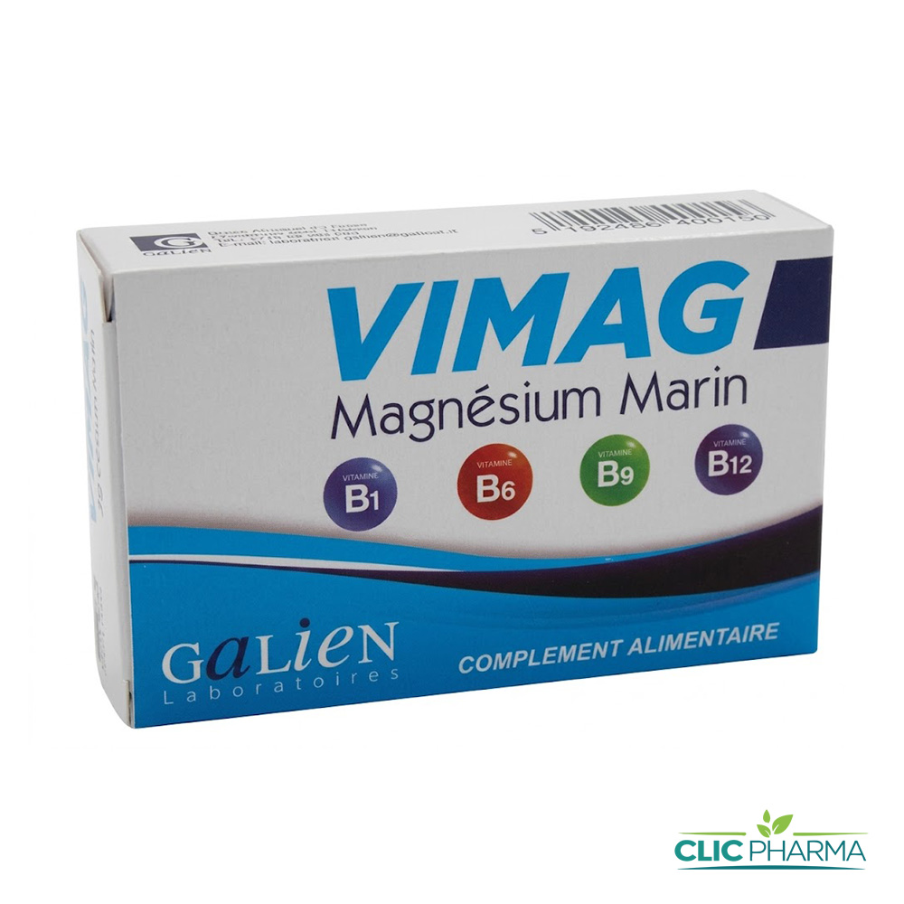 GALIEN VIMAG MAGNESIUM MARIN + VITS B1 B6 B9 B12 COMP B 30