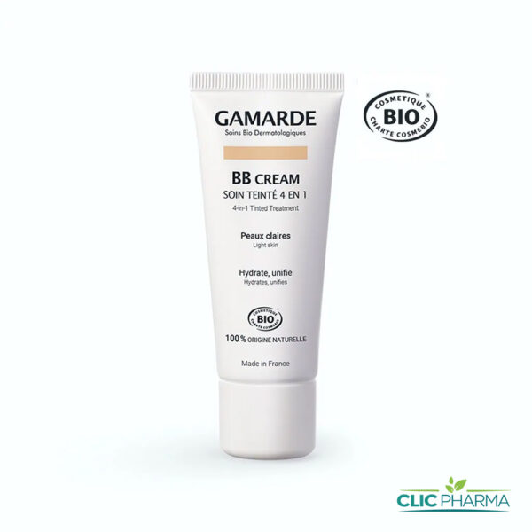 GAMARDE BB CRÈME TEINTÉE 4en1 PEAUX CLAIRES 40ML