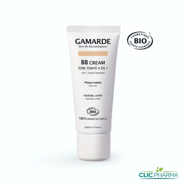 GAMARDE BB CRÈME TEINTÉE 4en1 PEAUX MATES 40ML