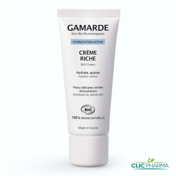 GAMARDE CREME HYDRATANTE RICHE 40ML