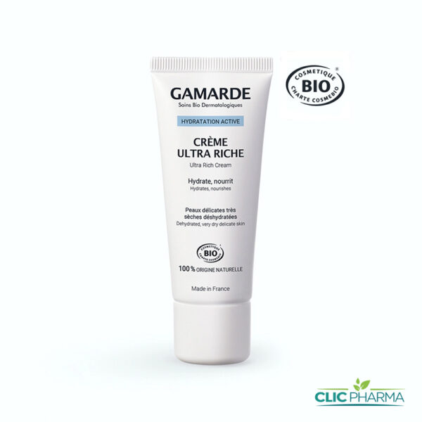 GAMARDE CRÈME HYDRATANTE ULTRA RICHE 40ML