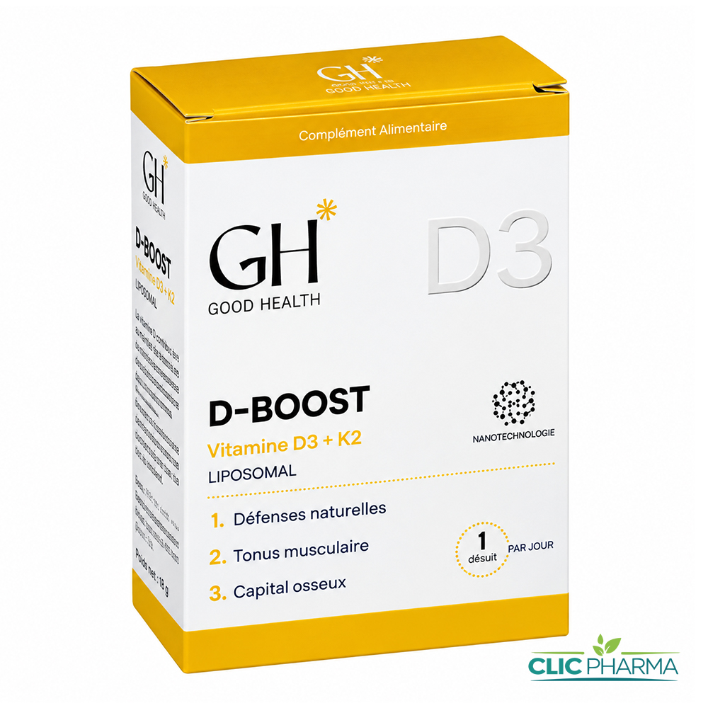 GH D-BOOST VITAMINE D3+K2 B30