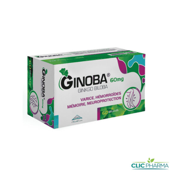 GINOBA 60mg (60 GÉLULES)