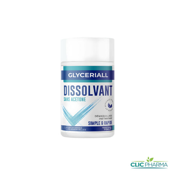 GLYCERIALL DISSOLVANT SANS ACÉTONE 100ML
