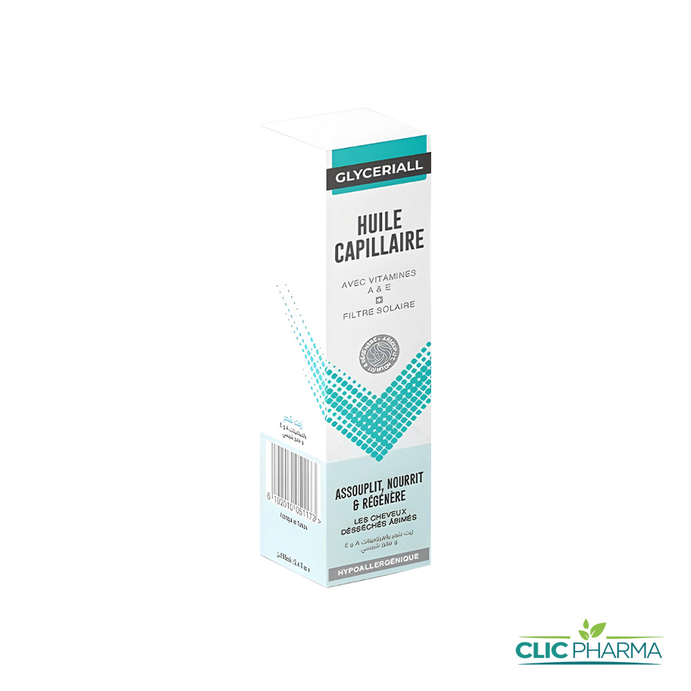 GLYCERIALL HUILE CAPILLAIRE VITS A E 100ML