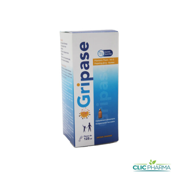 GRIPASE SIROP SANS SUCRE 125ML