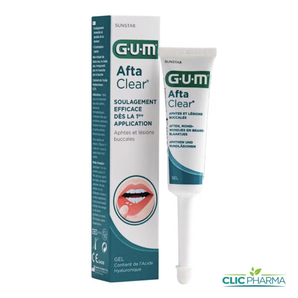 GUM AFTACLEAR GEL 10ML
