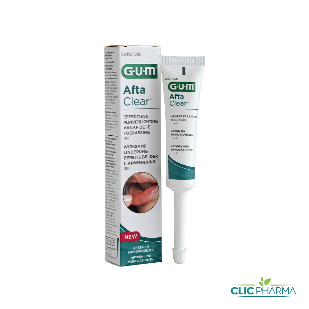 GUM AFTACLEAR GEL 10 ML