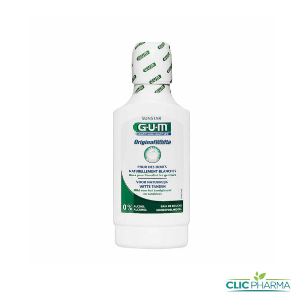 GUM BAIN DE BOUCHE ORIGINAL WHITE 300 ML