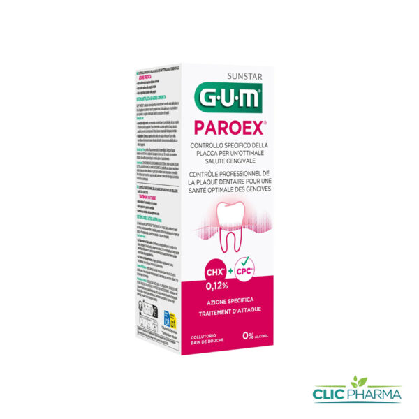 GUM BAIN DE BOUCHE PAROEX 300 ML (0.12% CHX)