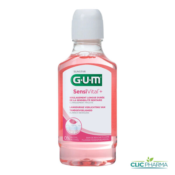 GUM BAIN DE BOUCHE SENSIVITAL+ 300ML