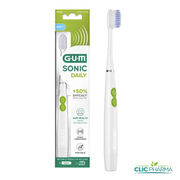 GUM BROSSE A DENTS ELECTRIQUE SONIC DAILY (REF: 4100)