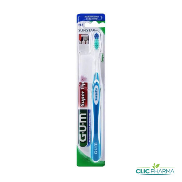 GUM BROSSE À DENTS SUPERTIP COMPACT MEDIUM 463