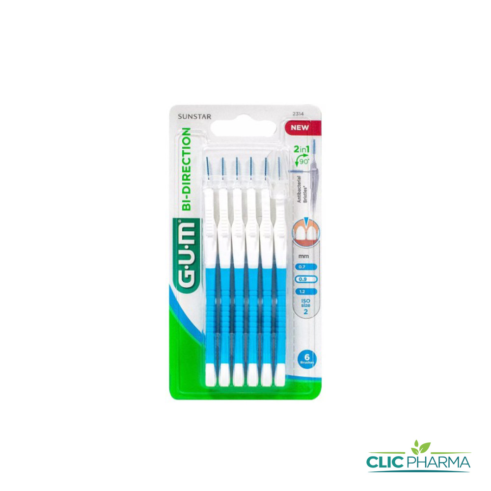 GUM BROSSETTE BI-DIRECTION 0.9MM BT6 2314