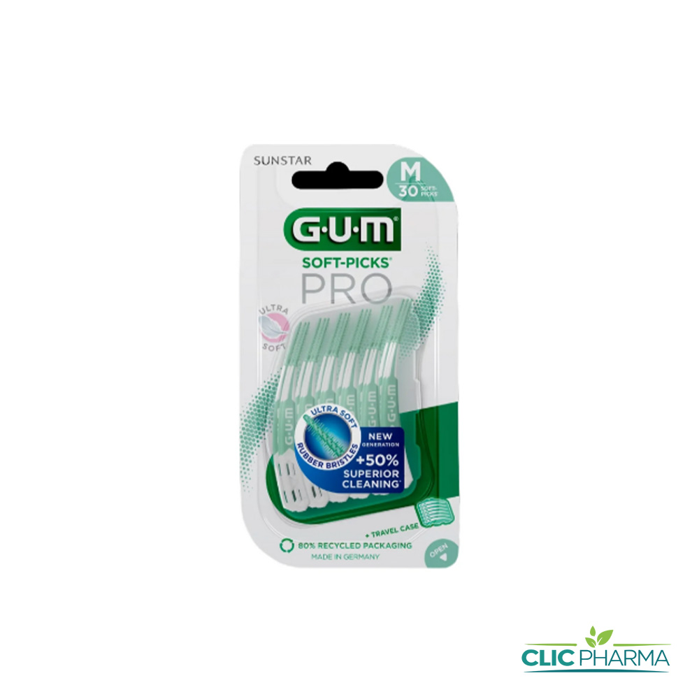 GUM CURE-DENT SOFT PICKS PRO(30 unités) 690