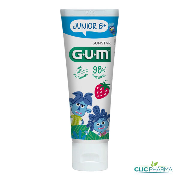 GUM DENTIFRICE JUNIOR 50ML 6-12ANS