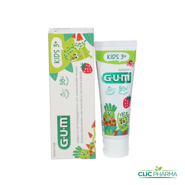 GUM DENTIFRICE KIDS 50ML 3-6 ANS